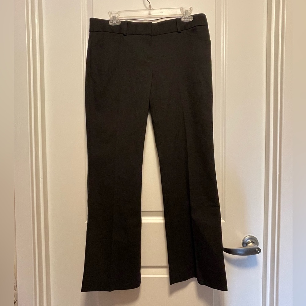 Theory black work pants
